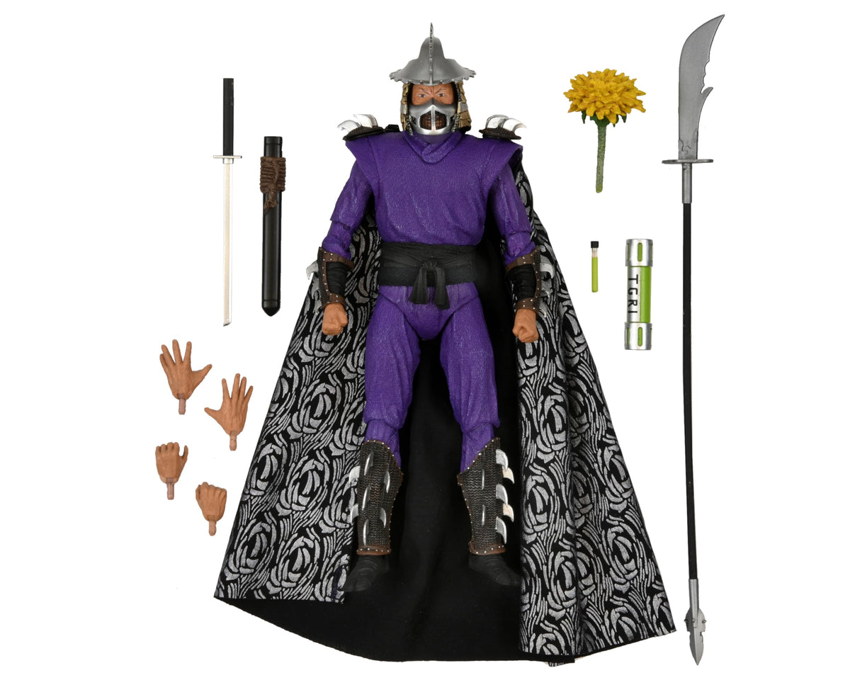 NECA TMNT Shredder front view for display and collection.