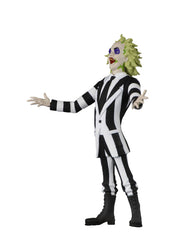 NECA Beetlejuice Toony Terrors 6-inch figure details and paint precision.