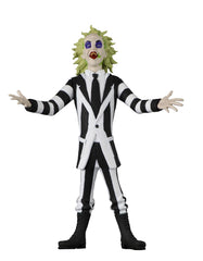 NECA Beetlejuice Toony Terrors 6-inch figure front view for display.