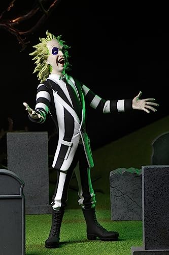 NECA Beetlejuice Toony Terrors packaging shown for collector display.