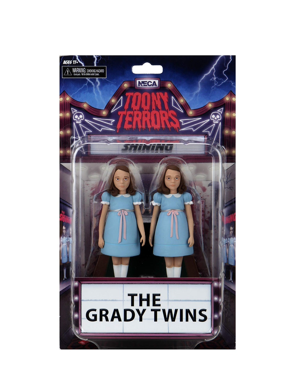 Display base included for Grady Twins toony terror display