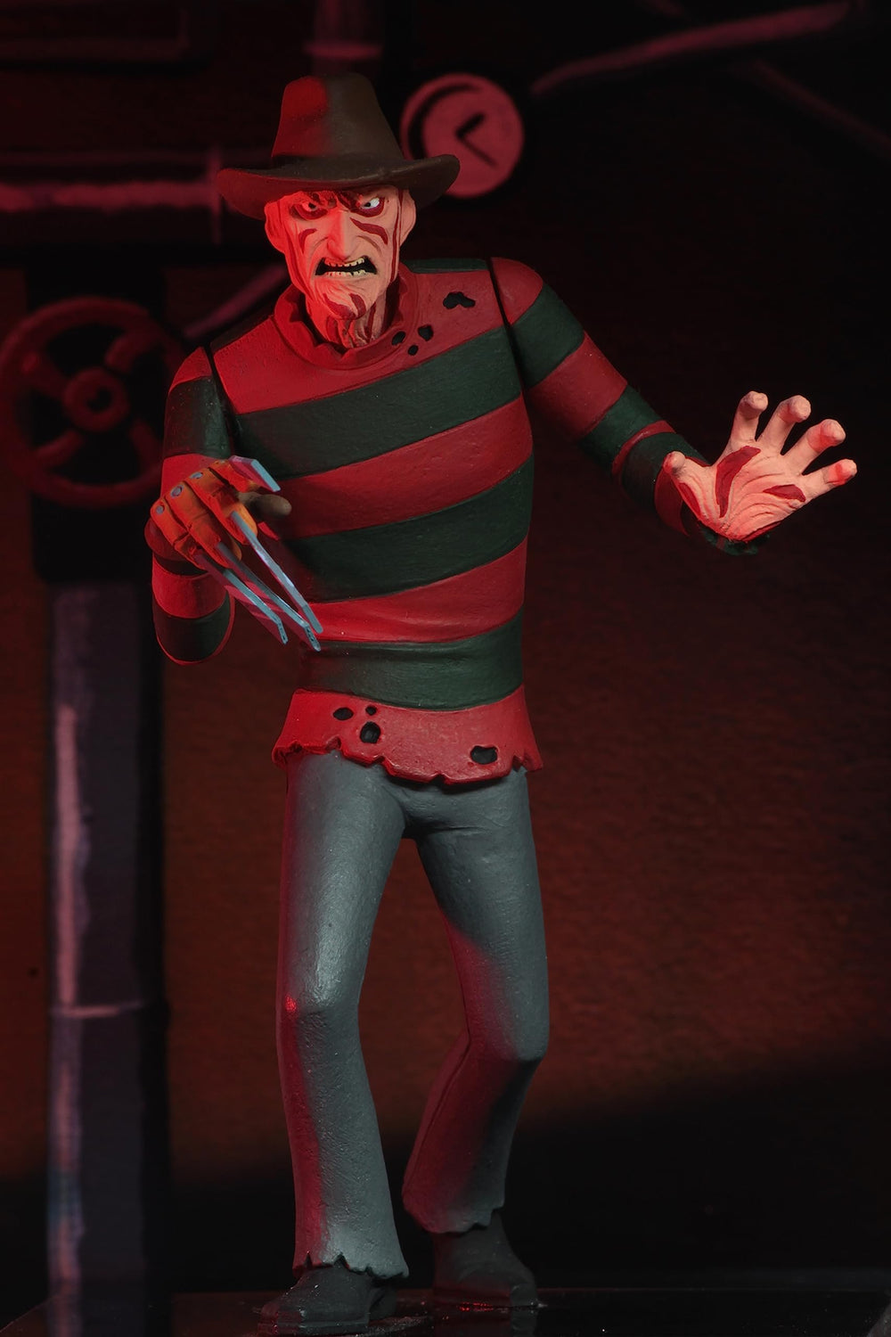 NECA Toony Terrors Freddy Krueger officially licensed for authentic display.