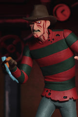 NECA Toony Terrors Freddy Krueger enhances shelf display and collection.