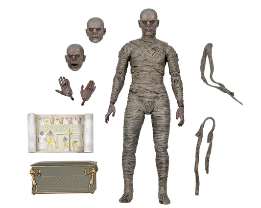 NECA Mummy figure in dynamic display pose for shelves