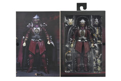 NECA Shredder as Dracula Crimson fabric cape showing authentic texture