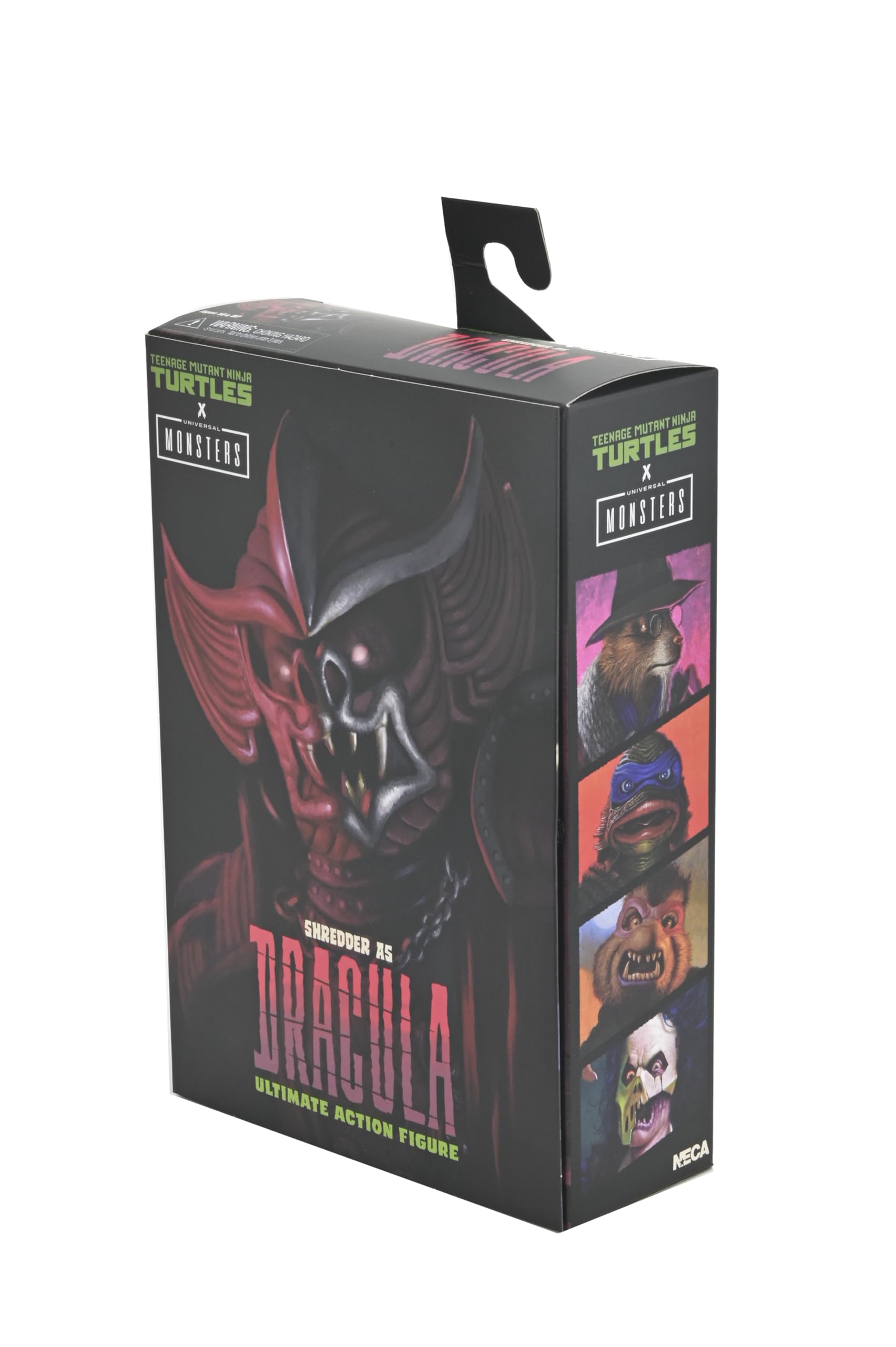 NECA Shredder as Dracula Crimson turtle candle accessory adds eerie atmosphere