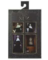 NECA Valak figure with interchangeable heads for versatile horror posing