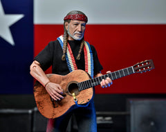 NECA Willie Nelson guitar-playing hands enable dynamic posing and expressive scenes.