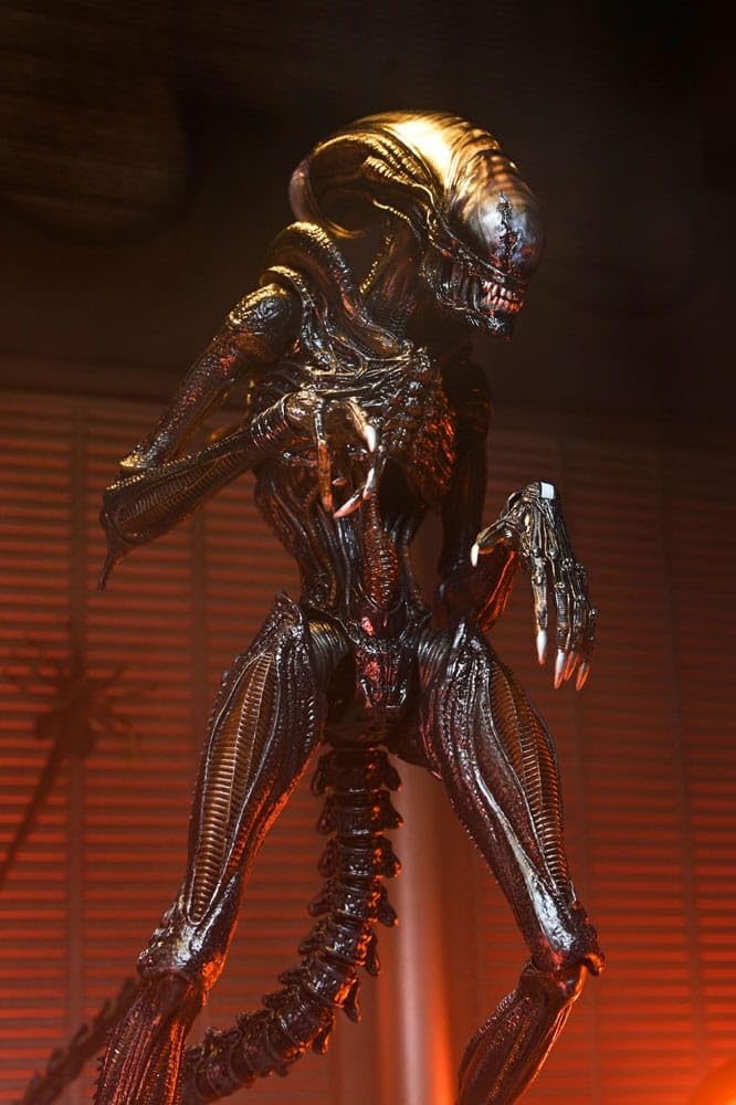 NECA Xenomorph Romulus figure articulated pose options for dynamic displays