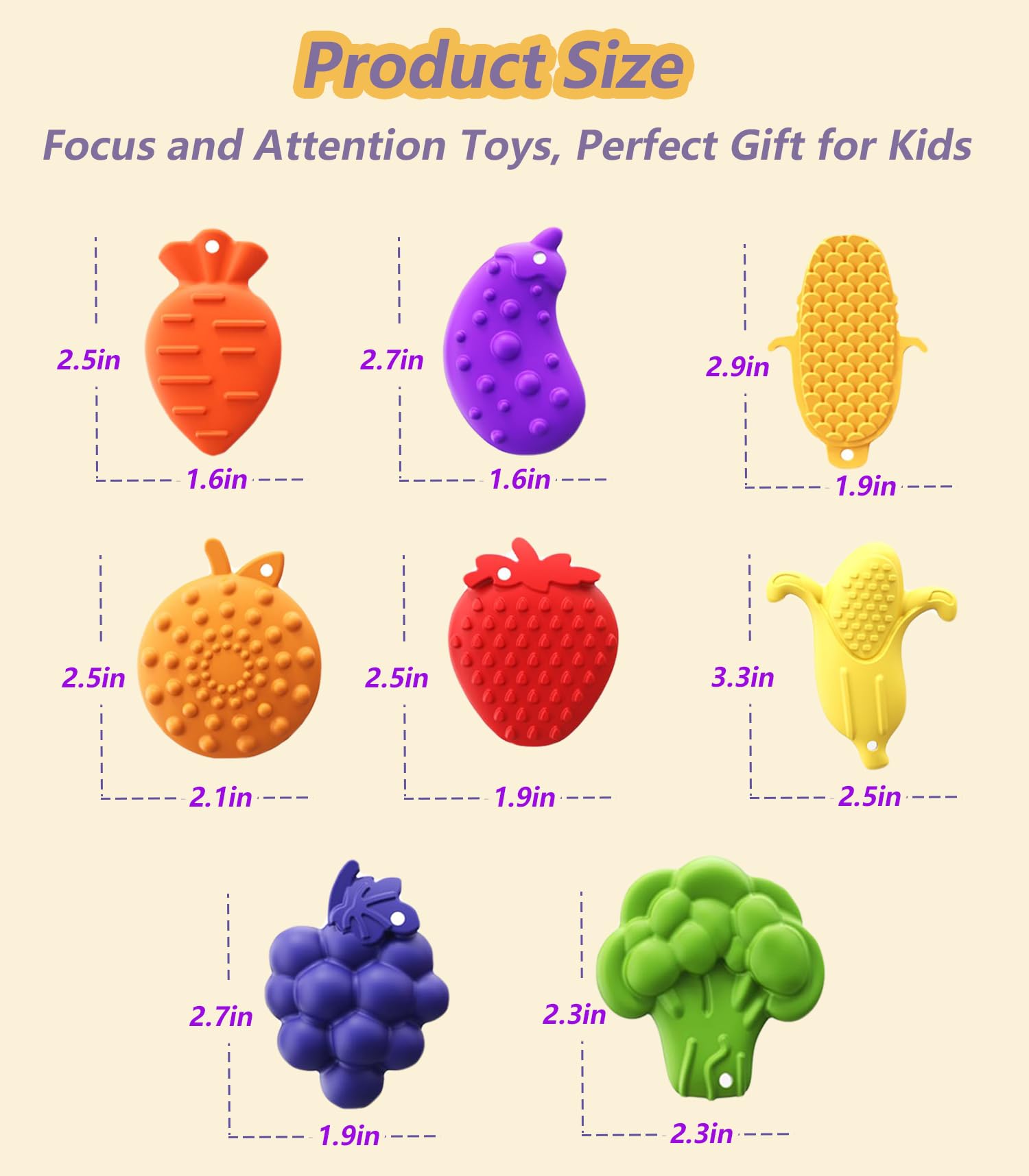 NEDWOLLE lanyard accessory fruit fidget helps prevent loss during travel or park use.
