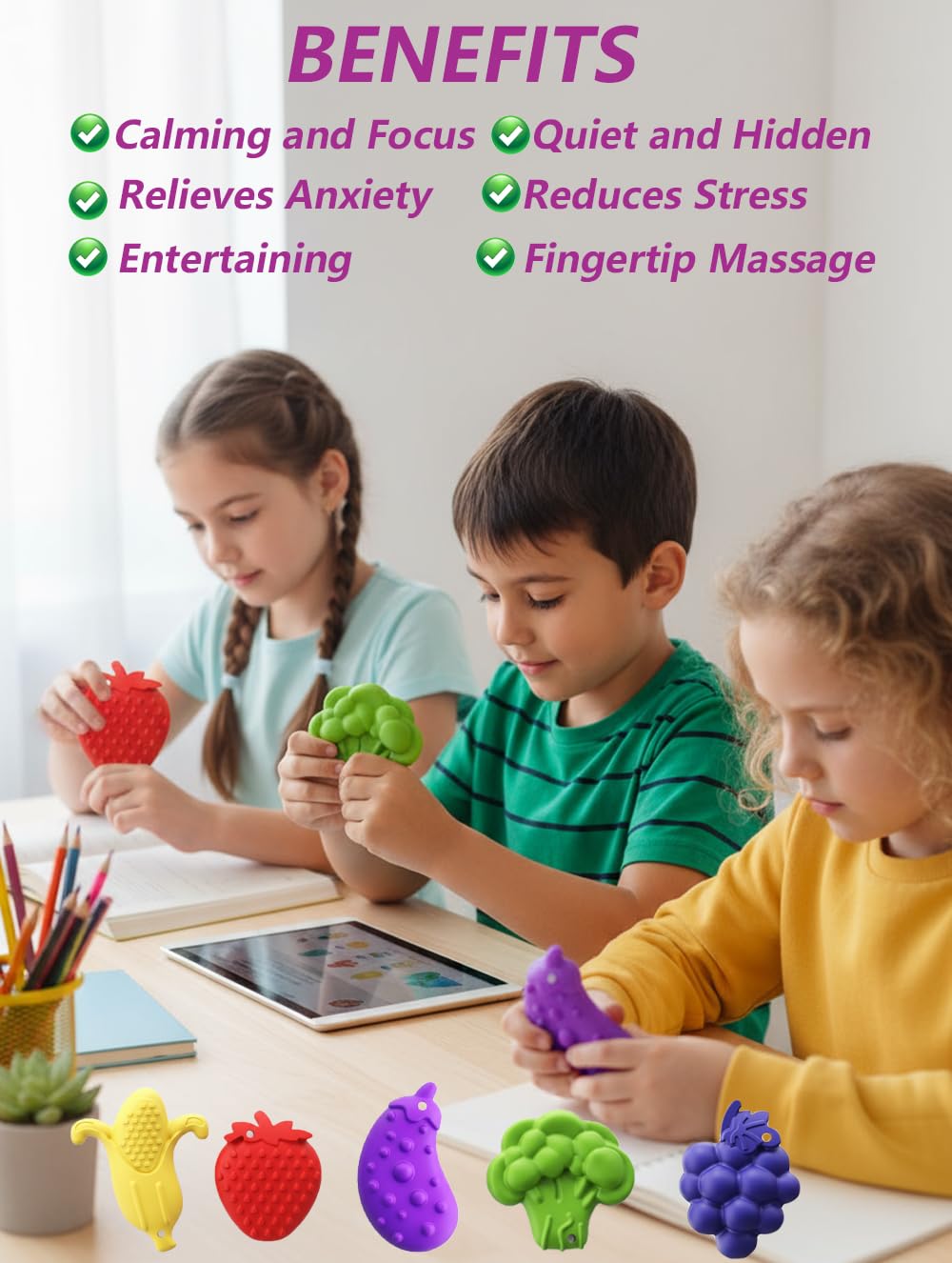 NEDWOLLE stocking-stuffer gift pack features versatile, non-electronic mood-boosting toys.
