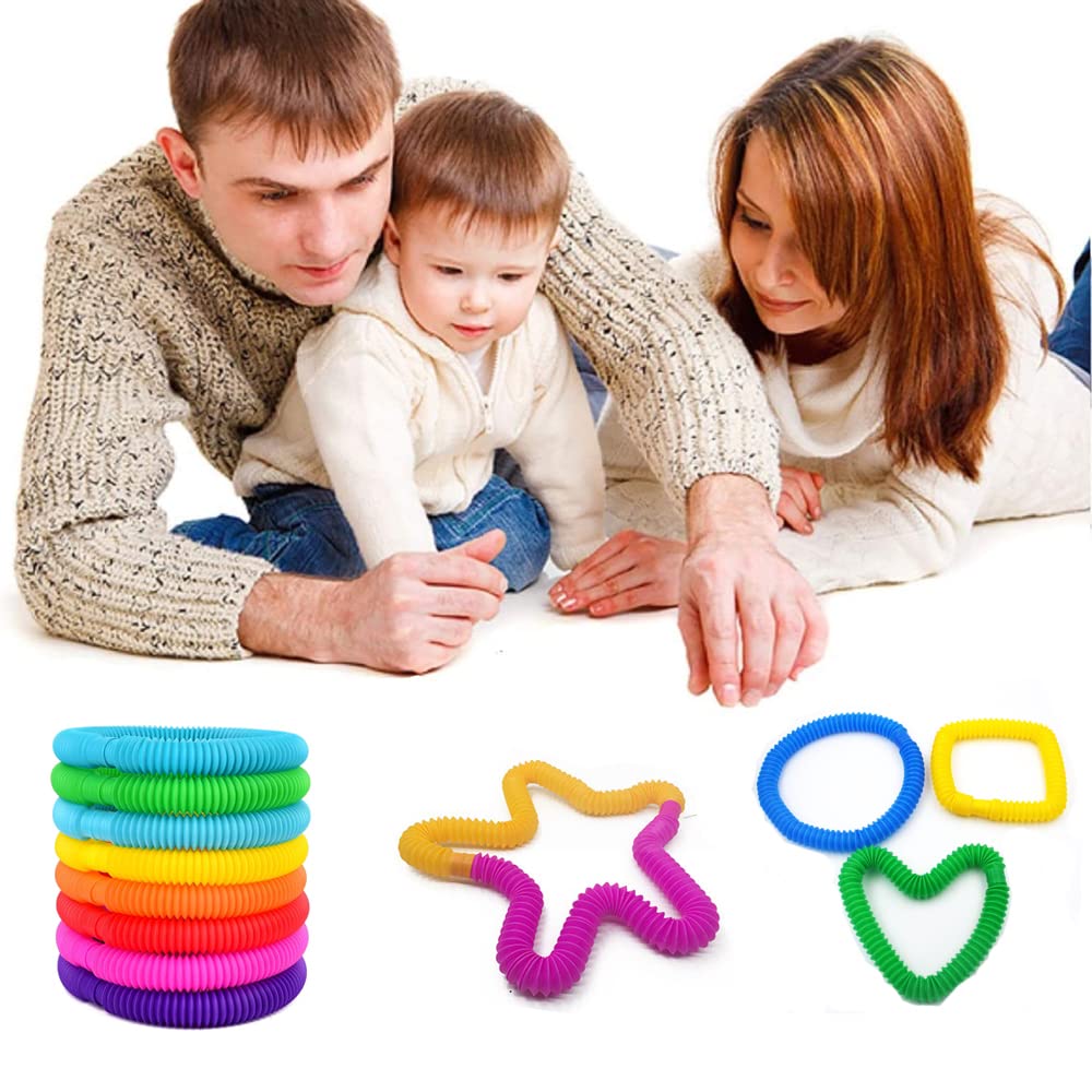 Neec pop tubes offer color variety for learning