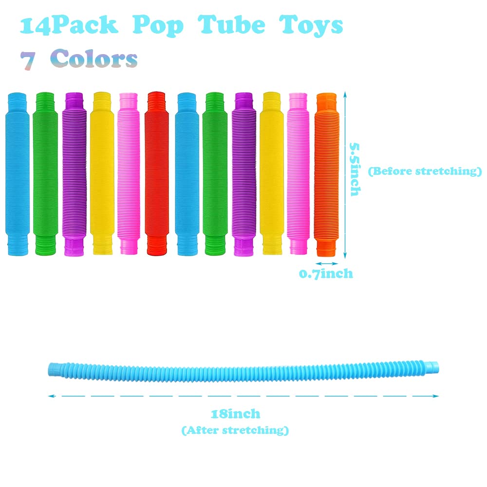 Child playing with Neec Pop Tubes for focus and calm after school
