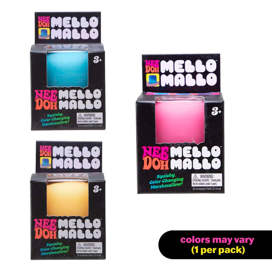Needoh NeeDoh Mello Mallo doh-filled sensory toy for calming fidget moments.