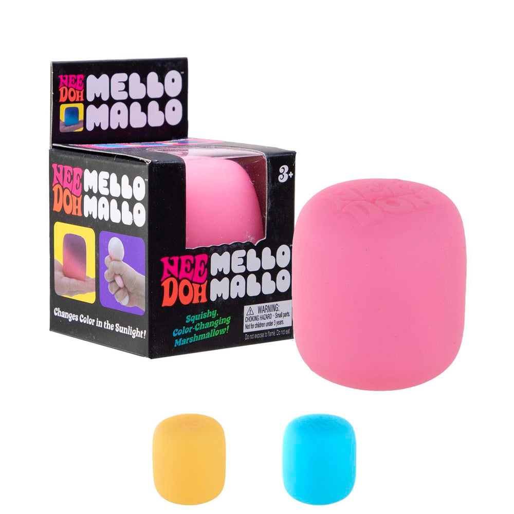 Needoh NeeDoh Mello Mallo color-change in sun, tactile squishy fun.