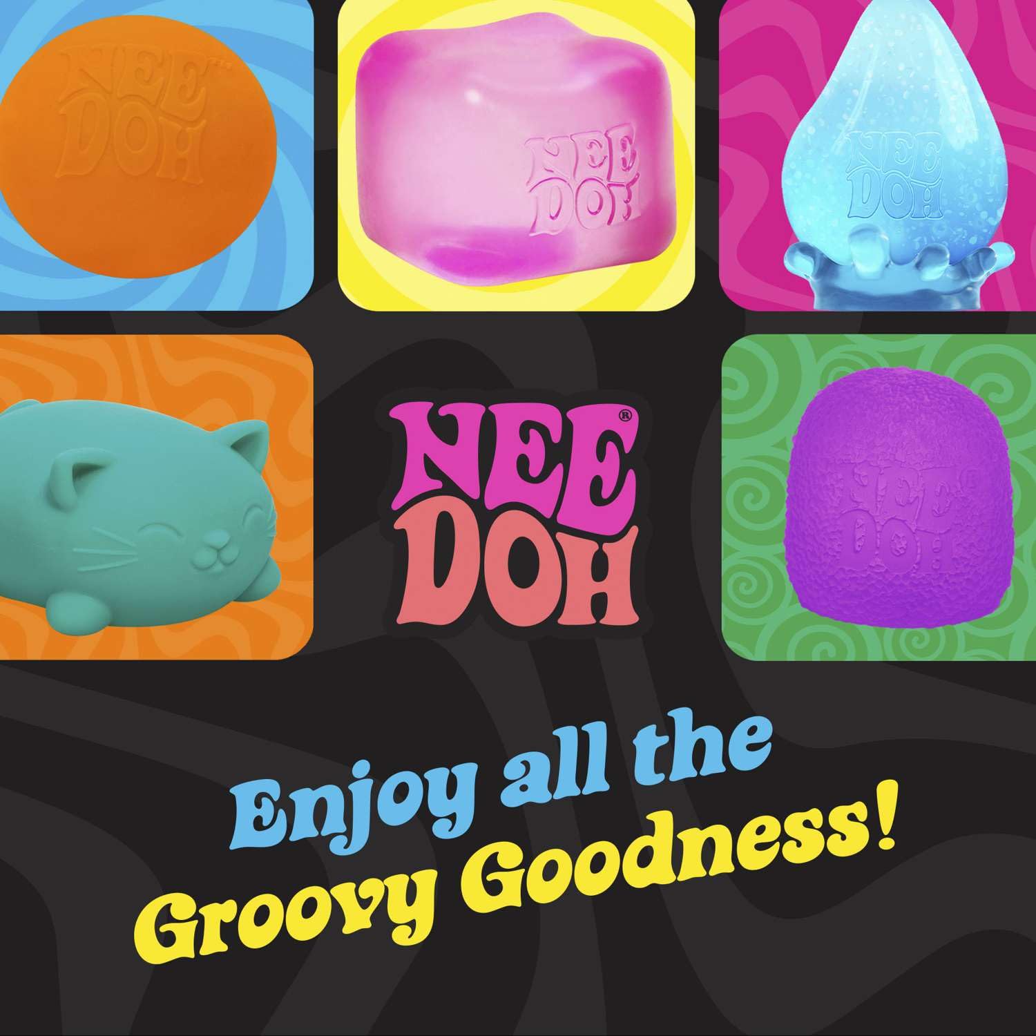 Needoh NeeDoh Mello Mallo ideal one-pack gift for sensory exploration.