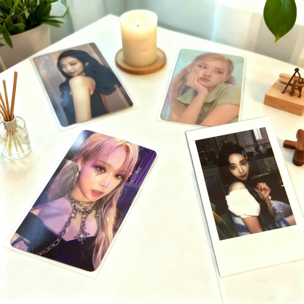 Neffliwe Kpop photocard sleeves ideal for trading cards and Instax