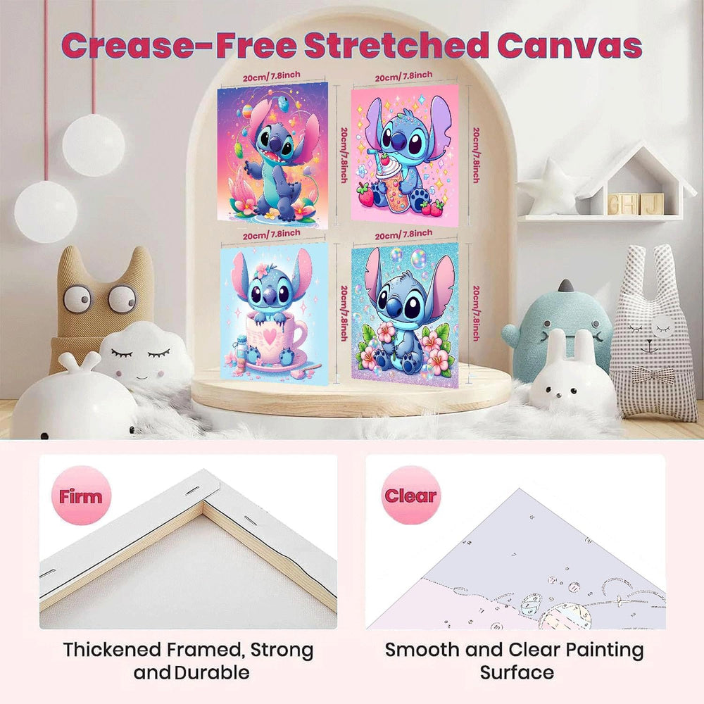nekpiahu linen canvas with clear number printing reduces eye strain