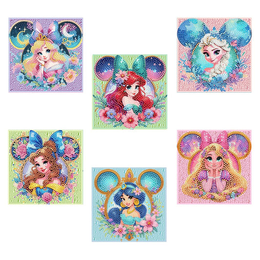 nekpiahu six-pack diamond art kits for kids spark creativity through colorful, sparkling designs.