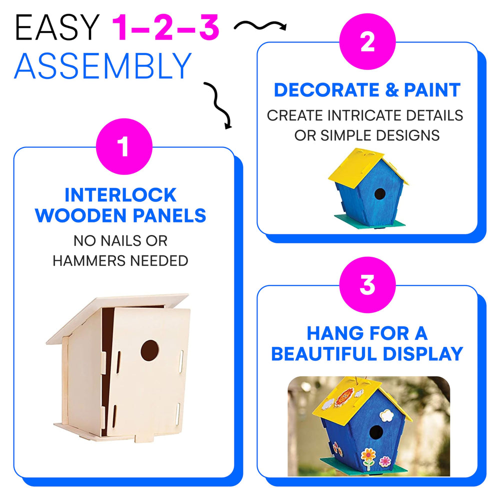 Neliblu garden decor birdhouse fits outdoor spaces adding charming detail