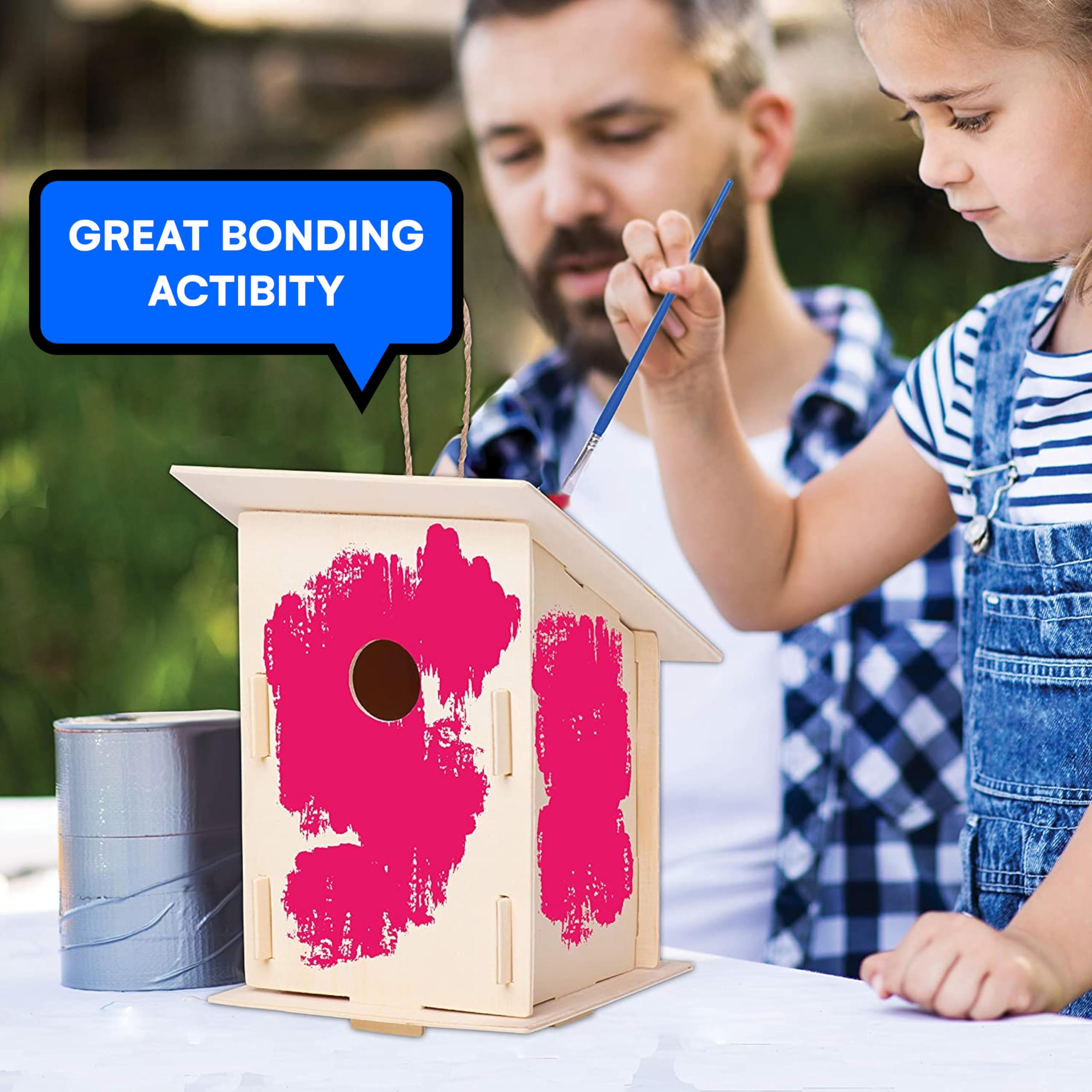 Neliblu paint set included enhances creativity and colorful finishes