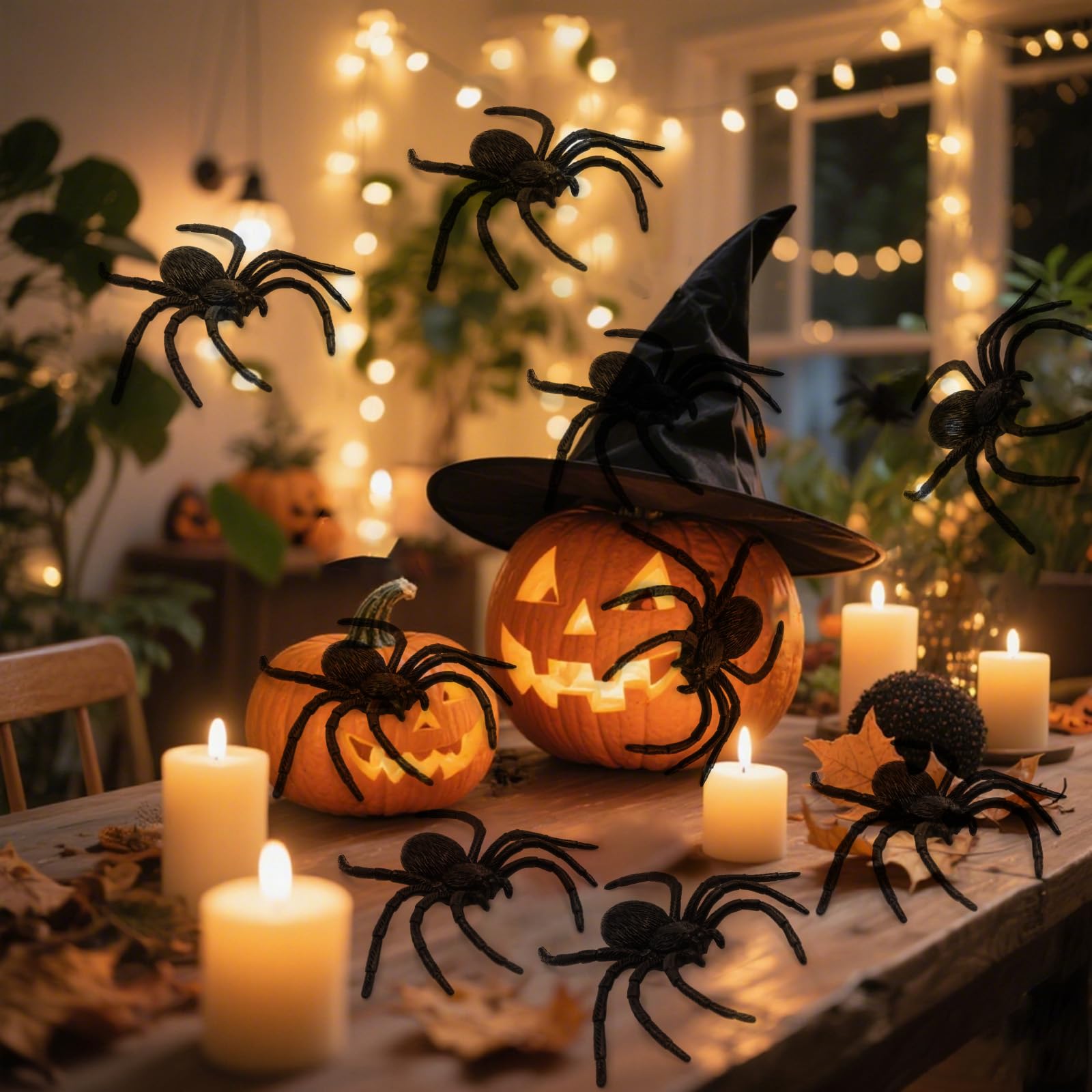 Nelisylux prank spider toy adds playful fright to parties and goody bags.