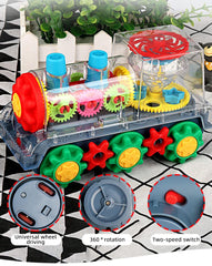 Nenekal gear train toy spins 360 degrees for engaging rotation play