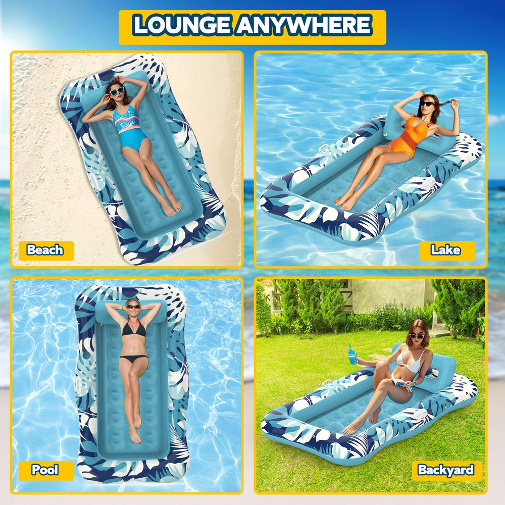 Nenrsl inflatable float makes a thoughtful gift for family and friends.
