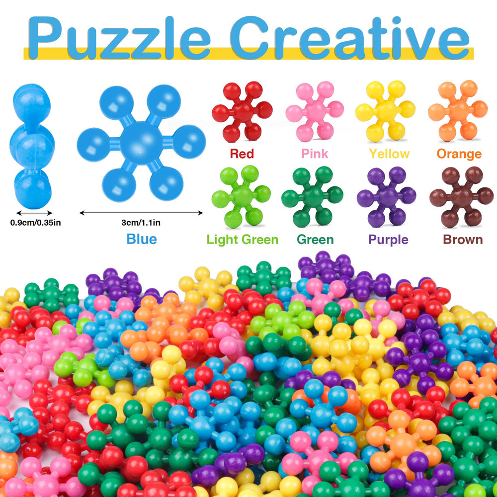 NEOACT interlocking blocks allow endless shapes to spark imagination.
