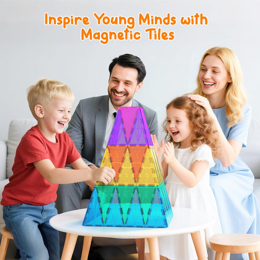 NEOFORMERS isosceles triangle tile expands creative play and motor skills.