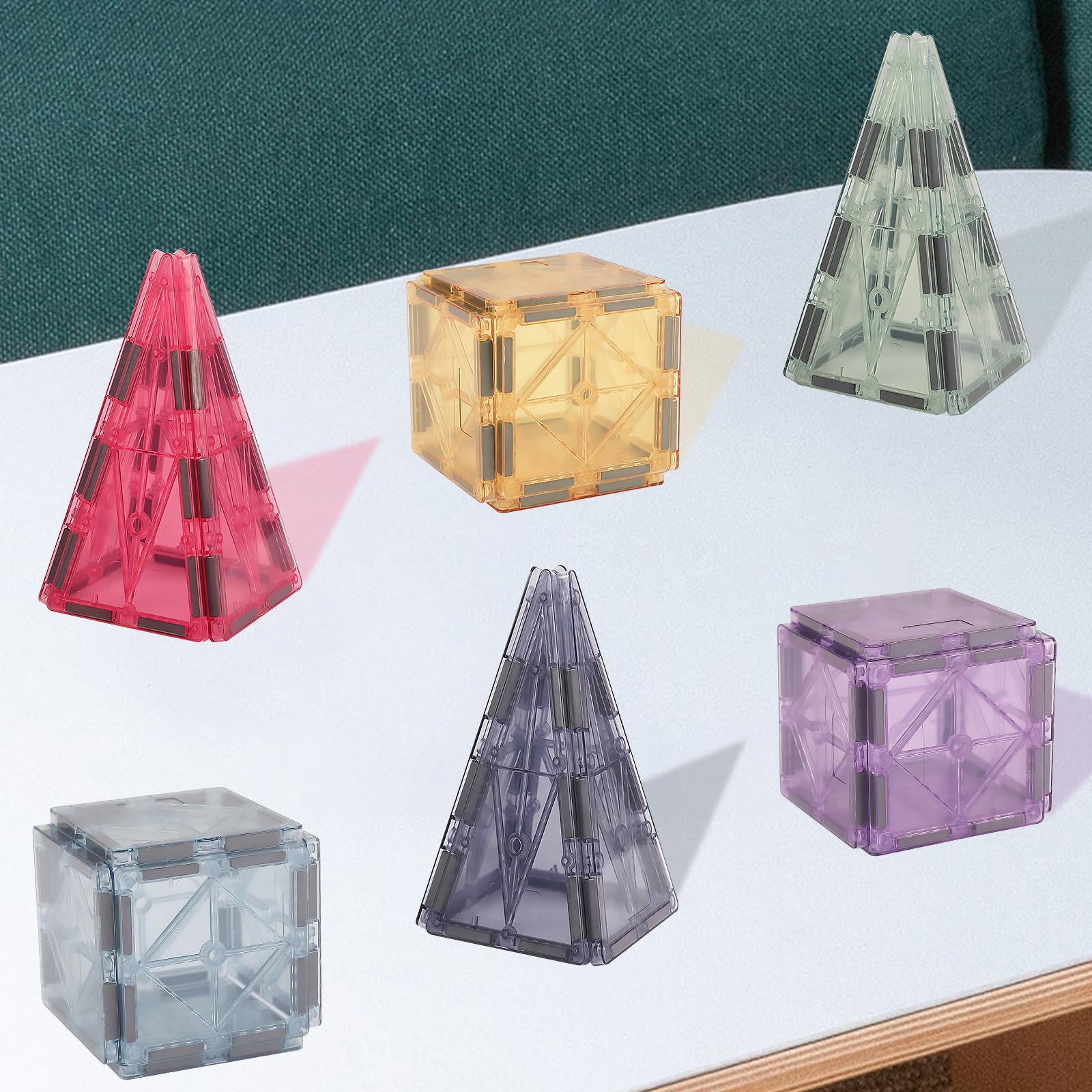 NEOFORMERS magnetic tiles car set magnets strong emphasizes reliable connectors for endless builds.