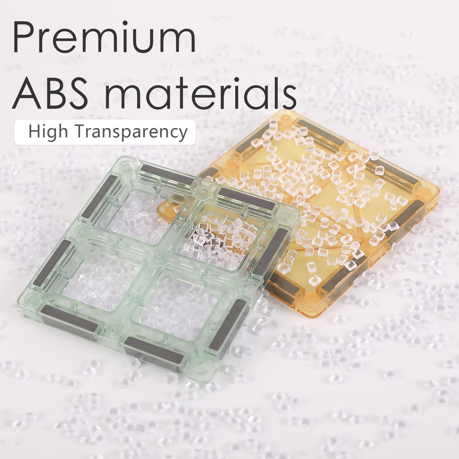 NEOFORMERS magnetic tiles car set safety materials reassure parents about BPA-free non-toxic design.