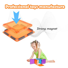 NEOFORMERS magnetic tiles compatible with other brands for expanded builds.