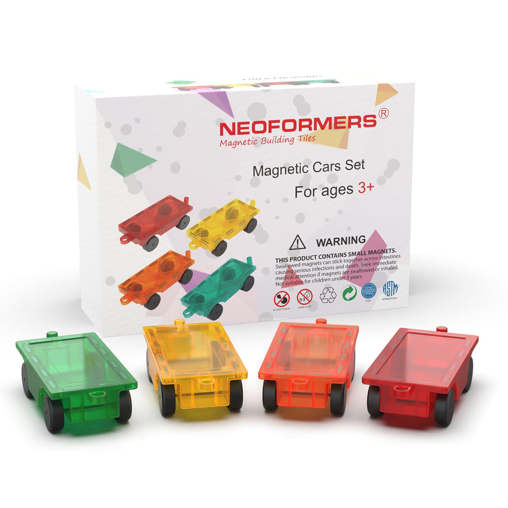 NEOFORMERS magnetic tiles kids building action sparks hands-on creativity
