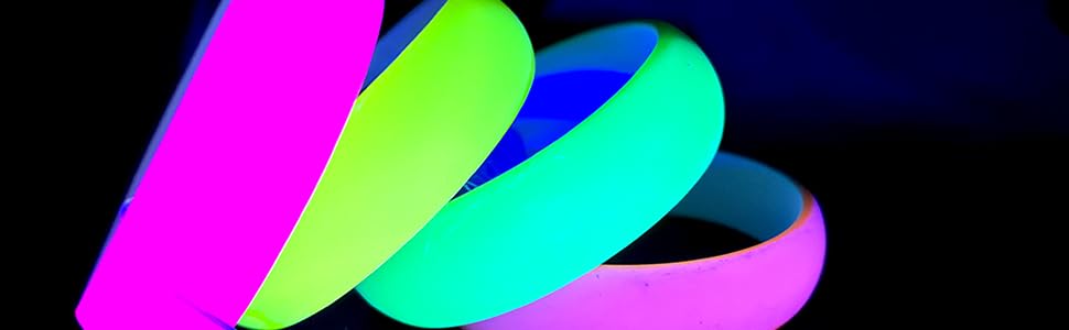 NEON NATION 4 Pack bangles in neon yellow for sunny everyday flair.