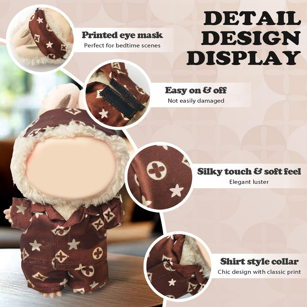 NEOVISTA Cocoa Sleepwear Set flat lay captures coordinated 3-piece ensemble for easy styling ideas.