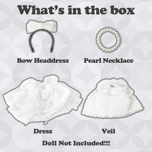 NEOVISTA Labubu doll pearl necklace adds subtle elegance for photography