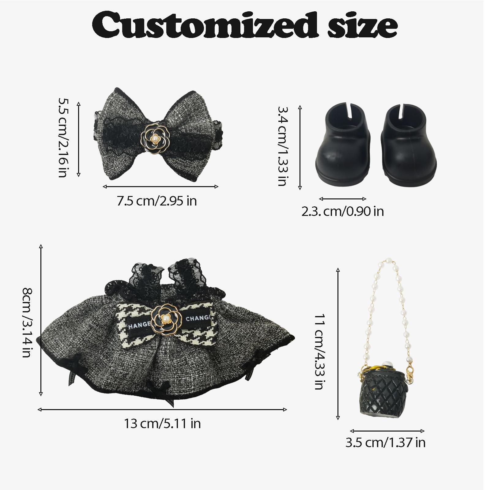 NEOVISTA Labubu dress lace details highlight texture and craft.