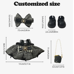 NEOVISTA Labubu dress lace details highlight texture and craft.