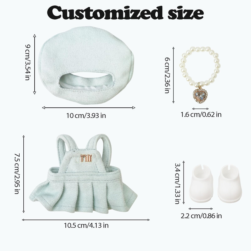 NEOVISTA Paris Mint Frost dress close-up highlights soft plush fabric and pearl accents.