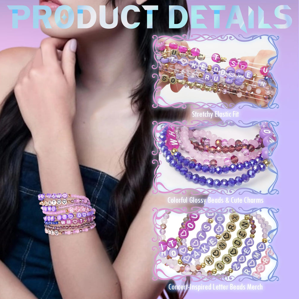 NEOVISTA Rumi bracelet showing durable glass beads and lasting shine.