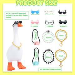 Neowedding camera collar pairs with sunglasses for playful, stylish desk goose look