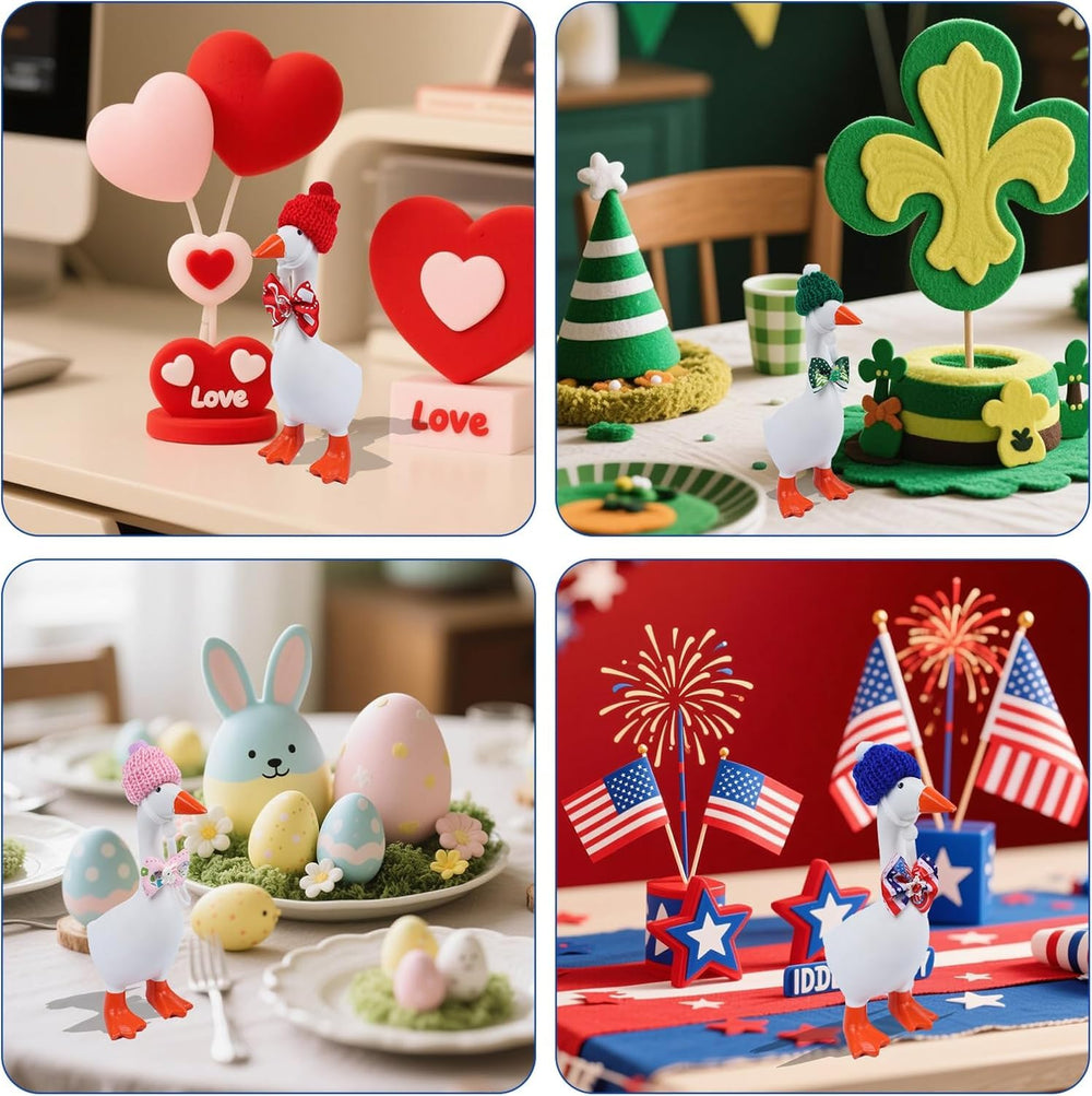 Neowedding Easter bunny style adds whimsical charm to mini geese.