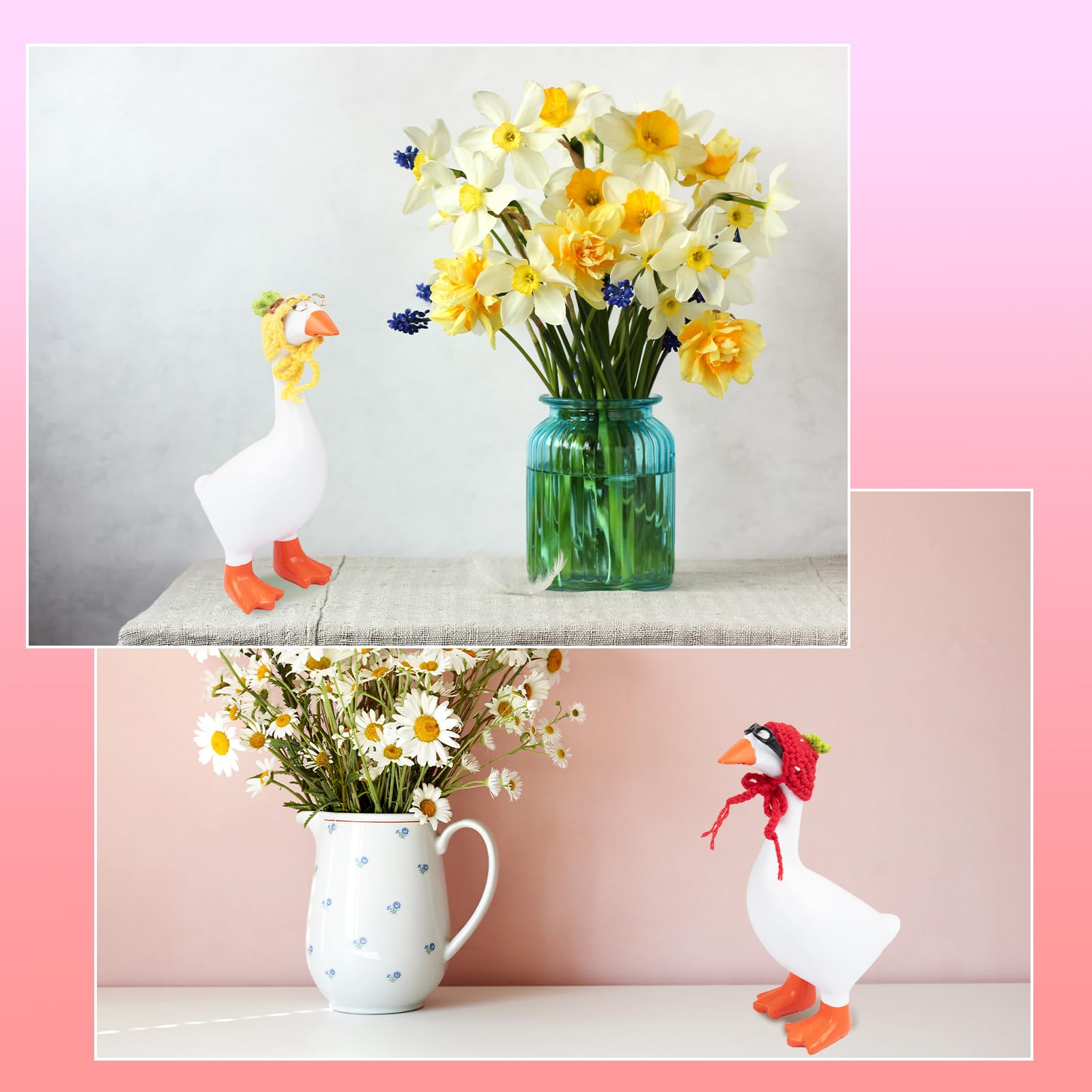 Neowedding desk goose hat chick brings whimsy to your desk