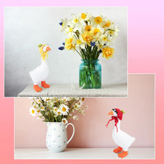 Neowedding desk goose hat chick brings whimsy to your desk