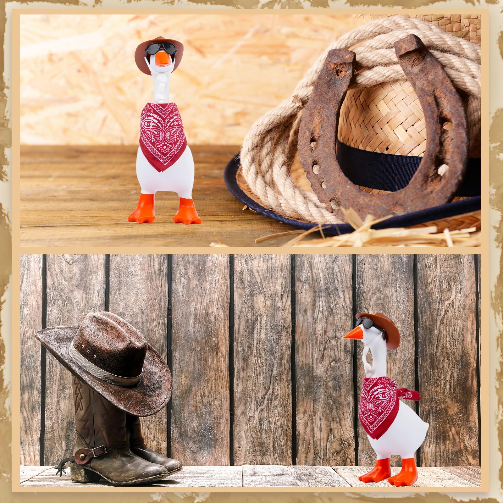 Neowedding brown sunglasses on desk goose for party-ready desk decor