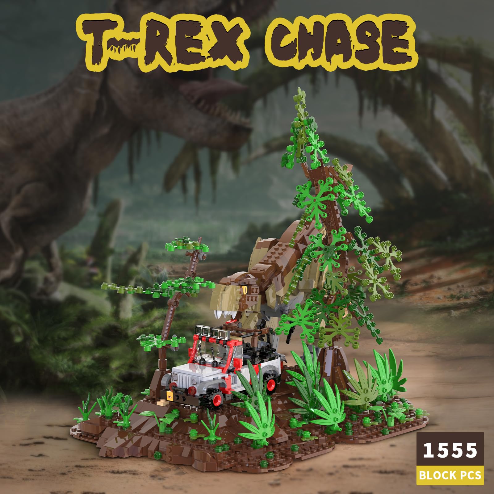 NERCISU T-Rex articulation details for dynamic poses and storytelling