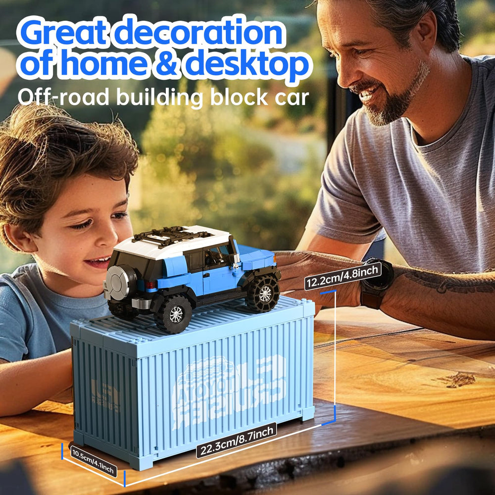 NERCISU Toyota FJ40 display on shelf demonstrates collectible appeal.