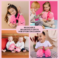 Nerdbugs Lung Plush gift-ready image showing a thoughtful respiratory therapist or student gift.