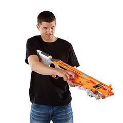 Nerf AccuStrike RaptorStrike supports target practice and play.
